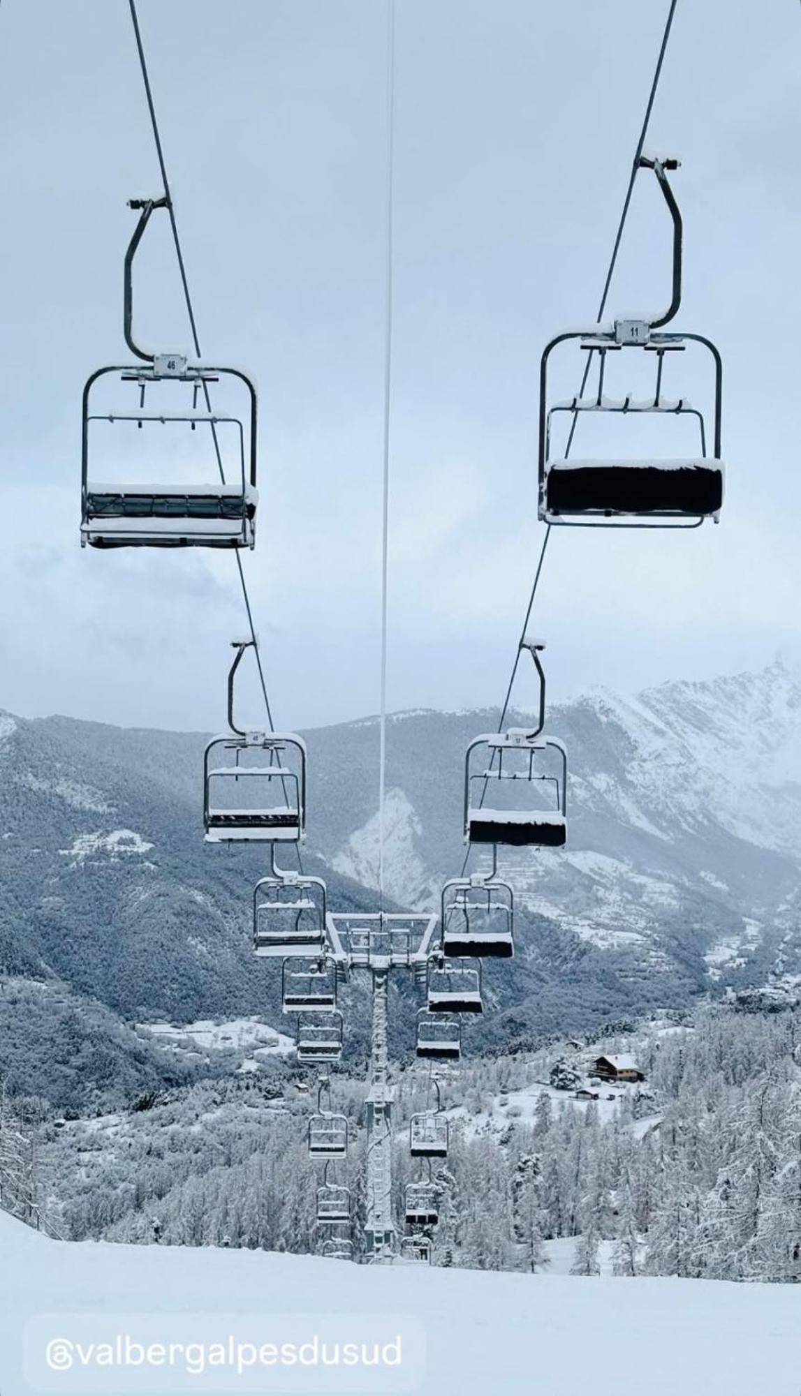 Studio Lumineux Avec Vue Et Acces Sur Les Pistes ! Coup De Coeur Valberg Dış mekan fotoğraf